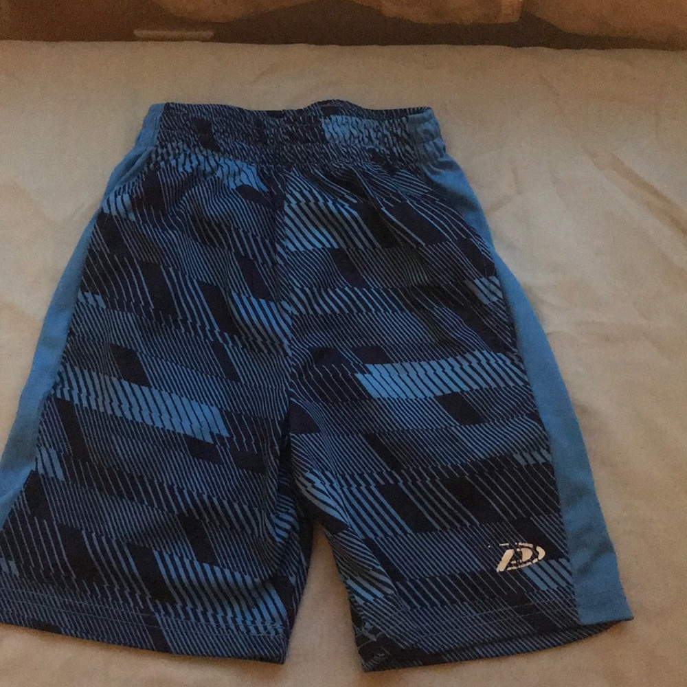 Blue active shorts